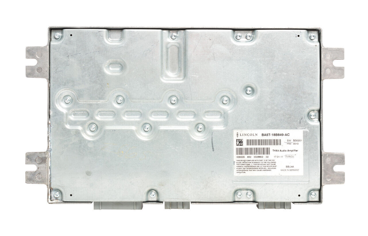 11 12 Lincoln MKS MKT Radio Amplifier Amp BA5T-18B849-AC