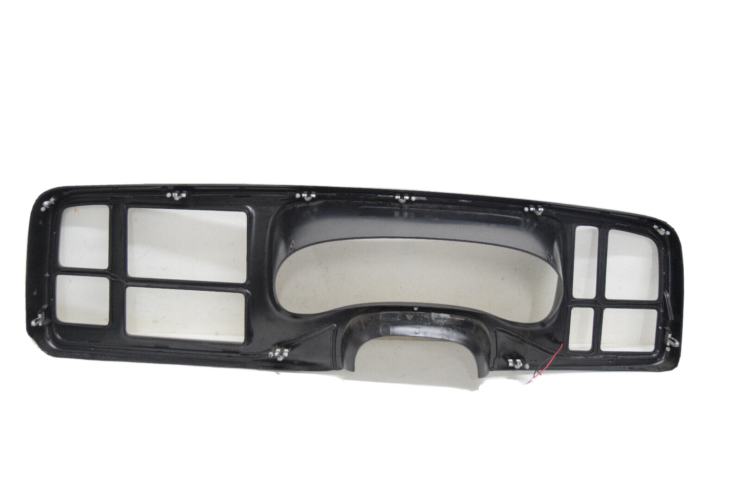 03 04 05 06 GMC Suburban Denali Speedometer Radio Dash Bezel Trim Woodgrain Gray