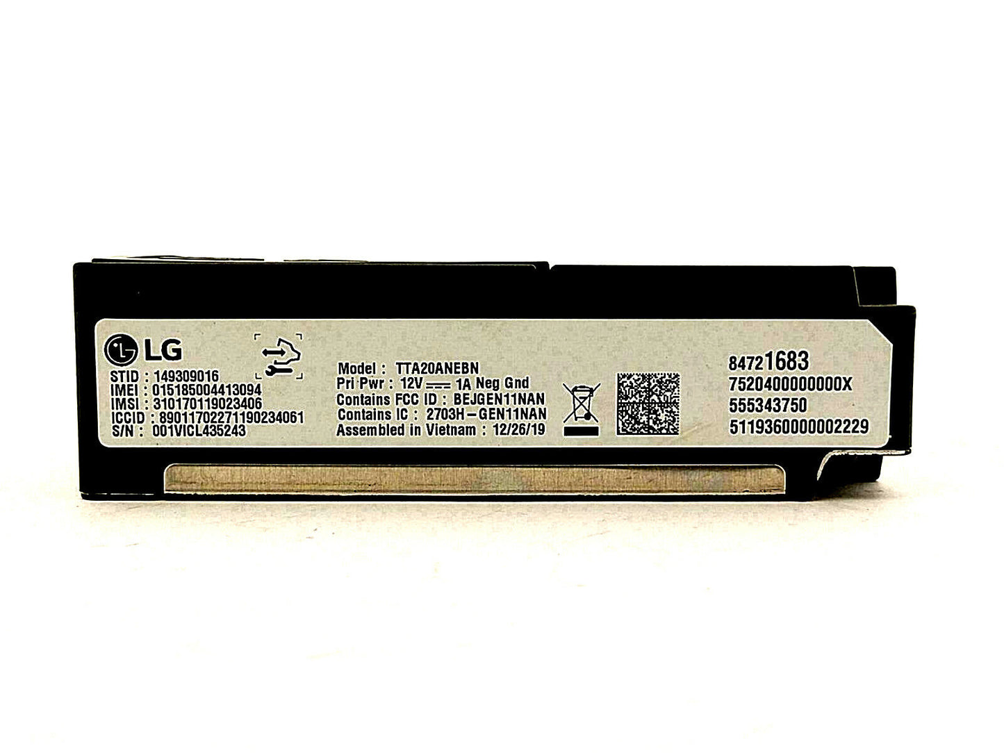 20 21 Chevy Malibu Trailblazer Onstar Computer Control Module 84721683
