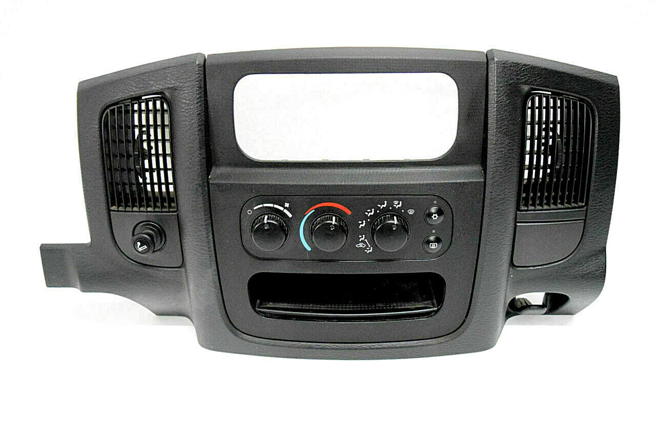 02 03 04 05 Dodge Ram Climate Control Radio Dash Bezel