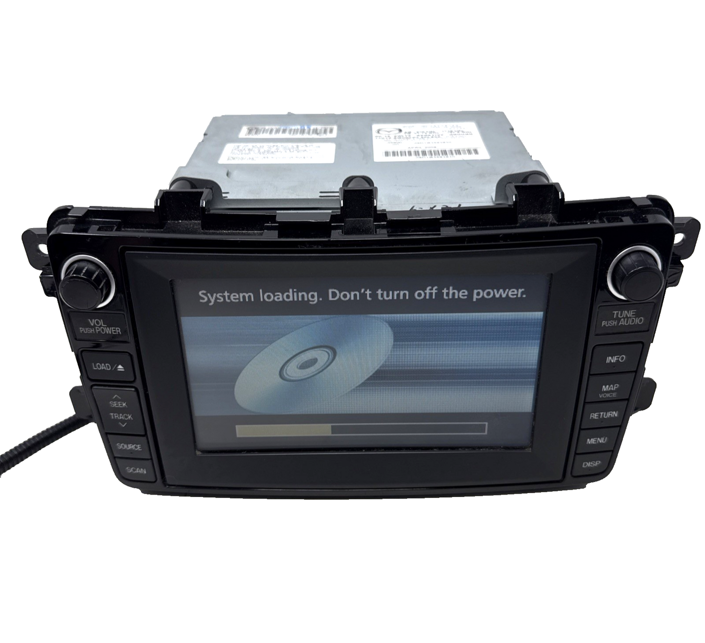 2010-2012 Mazda CX-9 CX9 Infotainment GPS Navigation Touchscreen Radio CD Player