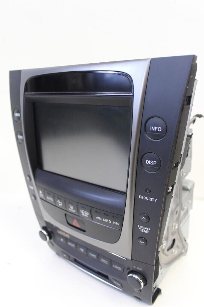 06 07 08 09 Lexus GS300 GS350 GS430 Radio CD Cassette Player Climate Control