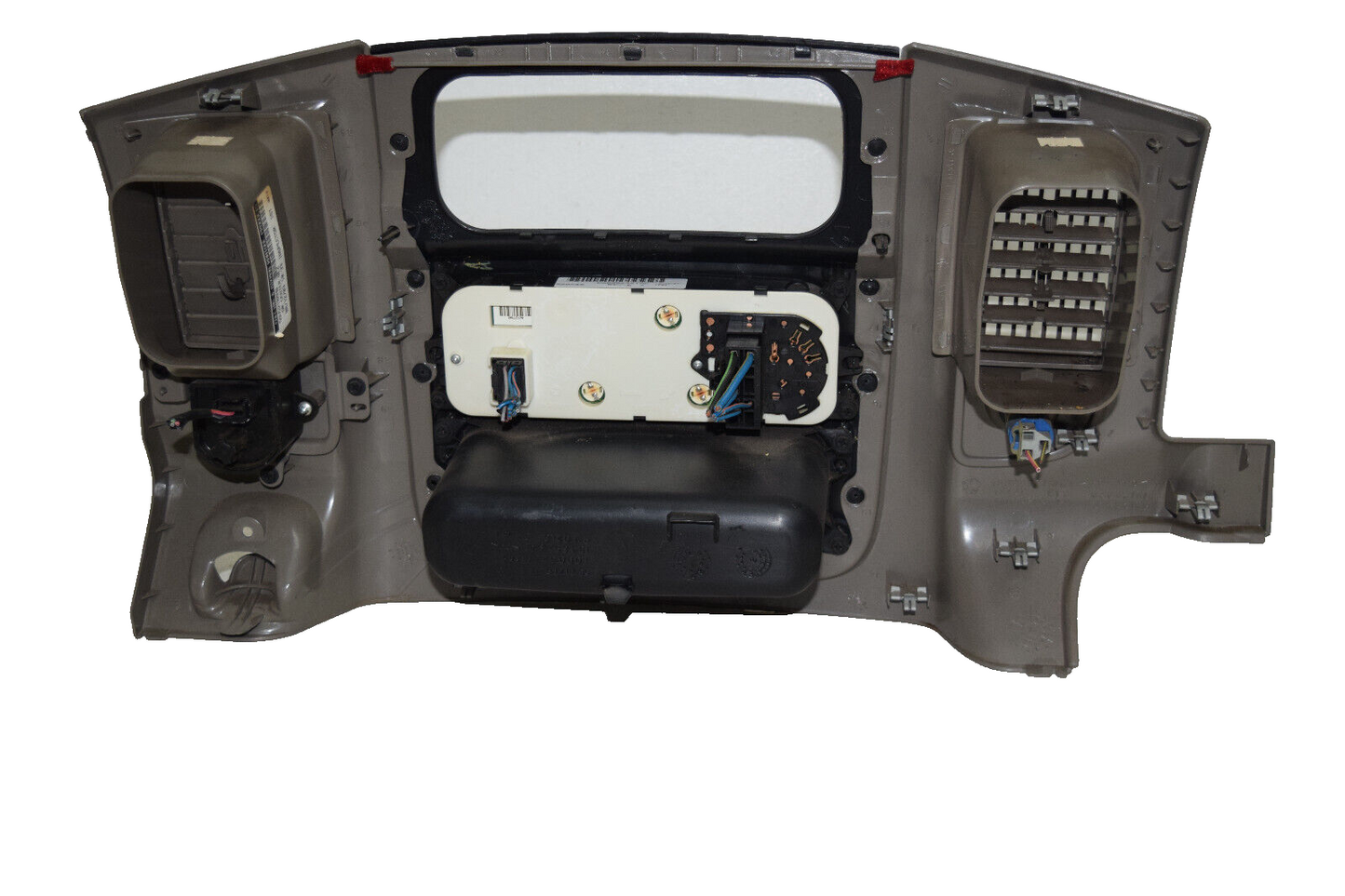03 04 05 Dodge Ram 1500 2500 Radio Dash Bezel Climate Control Tan Black