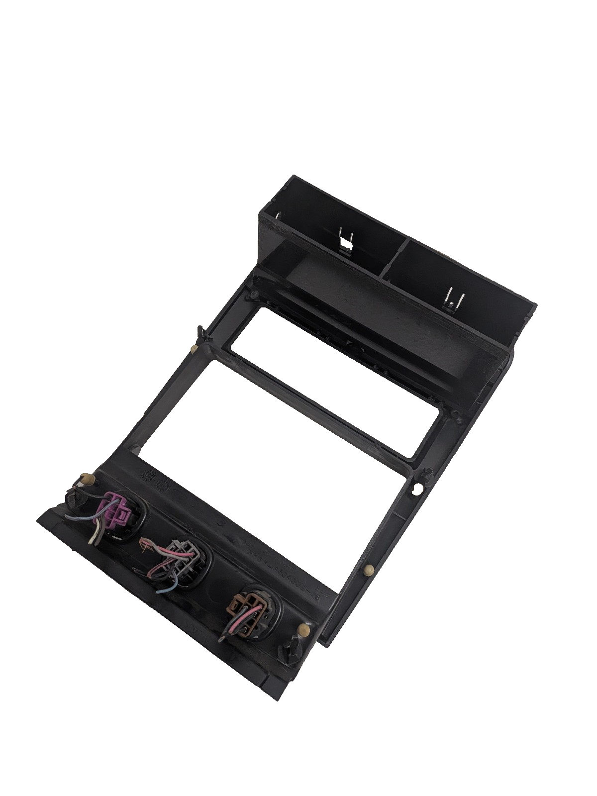 99 00 01 02 03 04 Ford Mustang Double Din Radio Dash Bezel Trim Charcoal