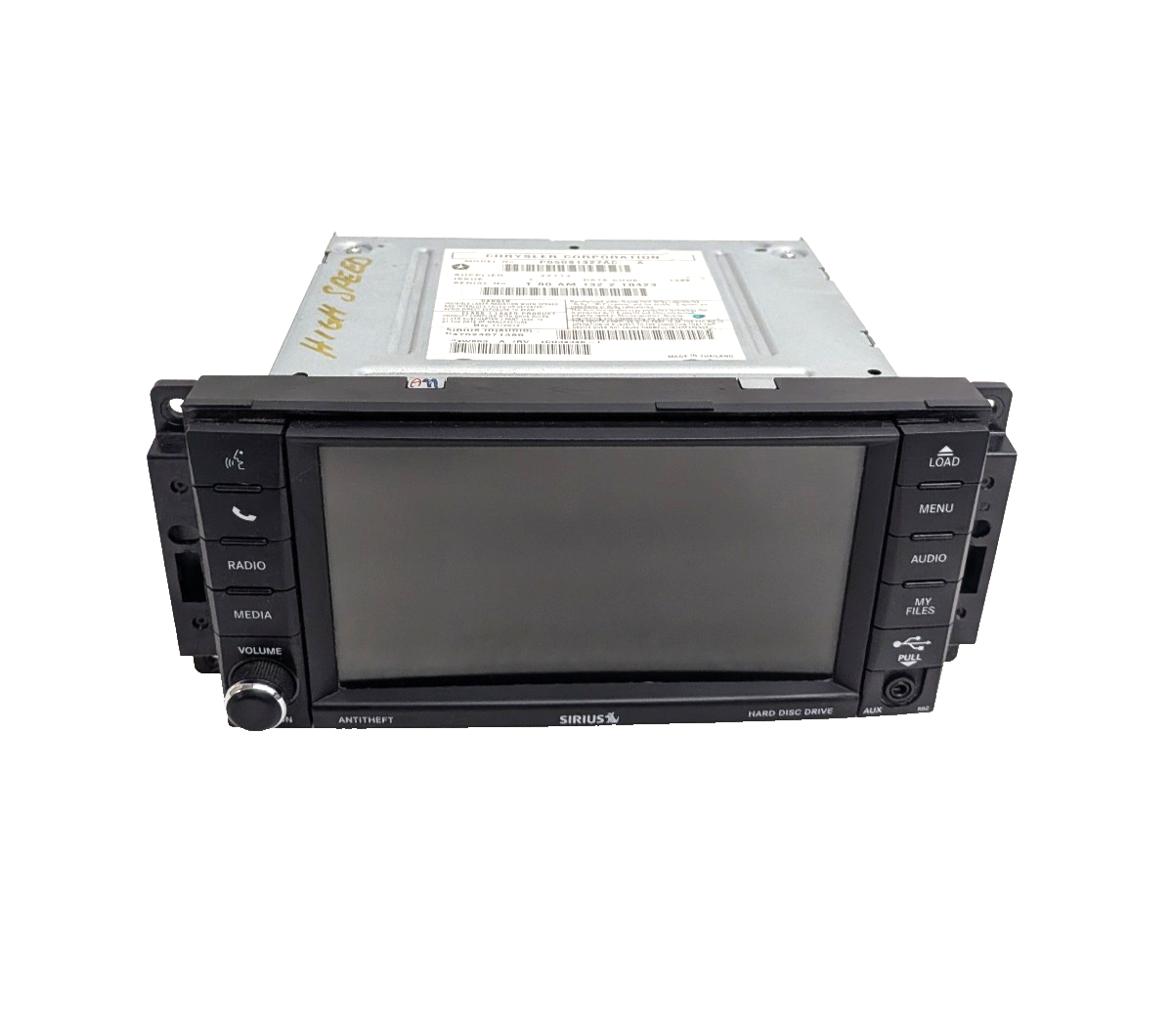 2007-2017 Jeep Wrangler JK Radio RBZ 430 MyGIG Touchscreen High Speed W/CODE