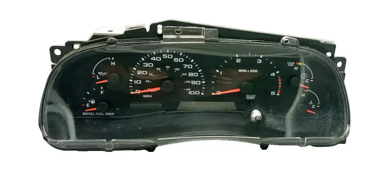 2004 F250 F350 Super Duty Diesel Speedometer Instrument Cluster