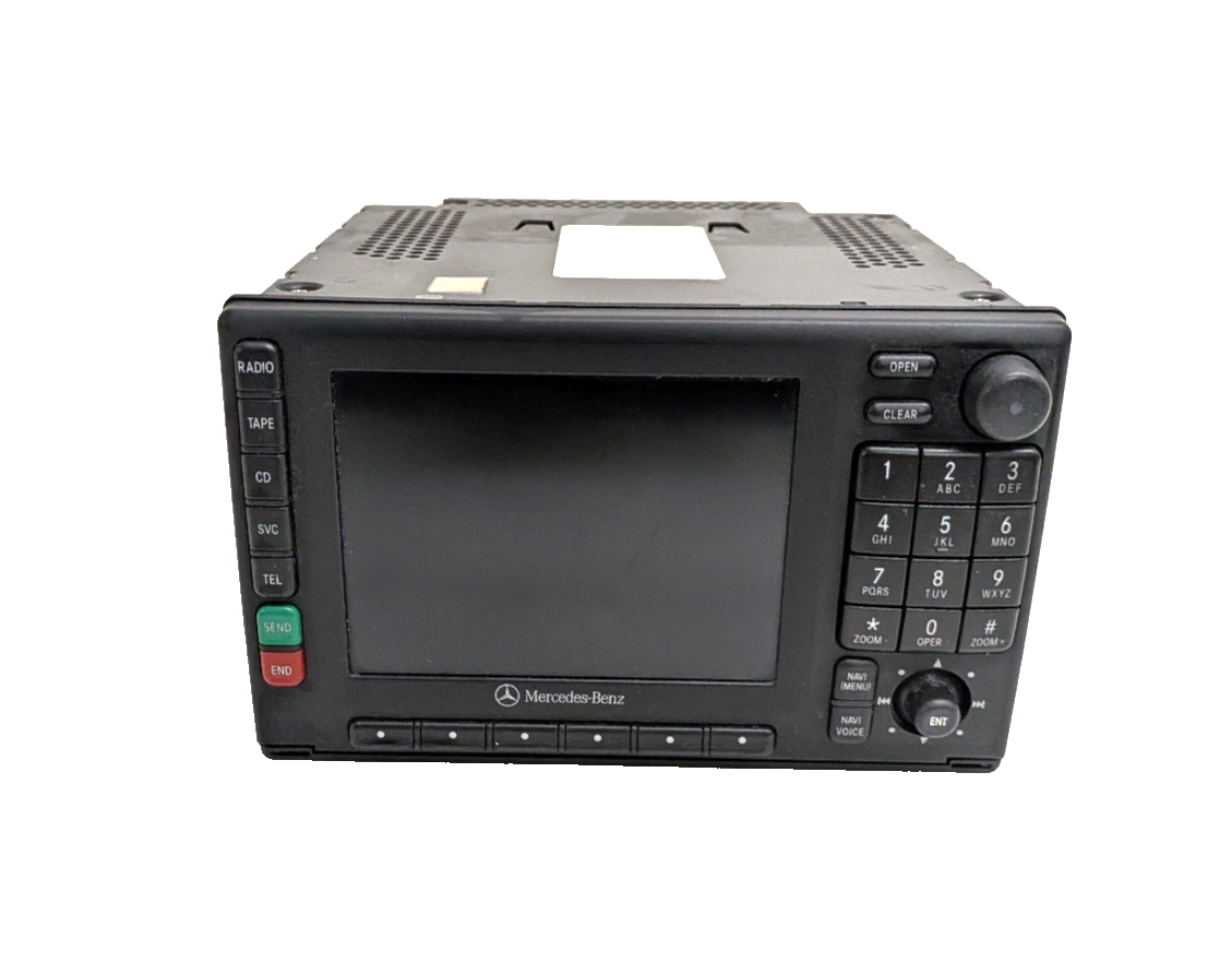 2000-2005 Mercedes W163 ML320 ML350 Navigation Radio A1638202086 W/CODE