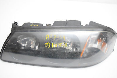 00 01 02 03 04 CHEVY IMPALA LEFT DRIVER HEADLIGHT HEAD LIGHT OEM