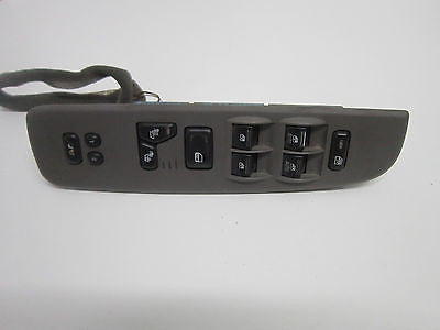 05 06 07 08 09 SAAB 9-7X 9 7 X DRIVER MASTER WINDOW SWITCH GREY GRAY