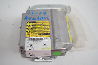 02 03 04 TOYOTA AVALON AIRBAG CONTROL MODULE 89170-07200