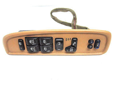02 03 04 05 06 CHEVY TRAILBLAZER ENVOY DRIVER WINDOW SWITCH HEATED SEATS TAN