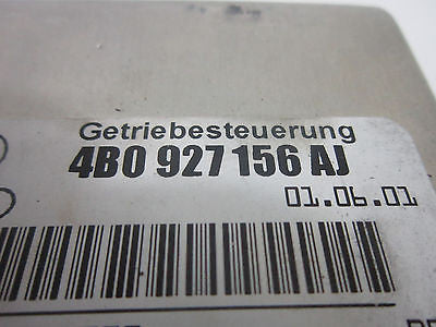 00 01 AUDI A6 TCU TRANSMISSON COMPUTER 4B0927156AJ