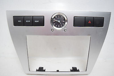 06 07 08 09 MERCURY MILAN FUSION DASH BEZEL CLOCK SILVER
