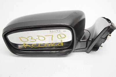 03 04 05 06 07 HONDA ACCORD LEFT DRIVER SIDE VIEW MIRROR NAVY BLUE