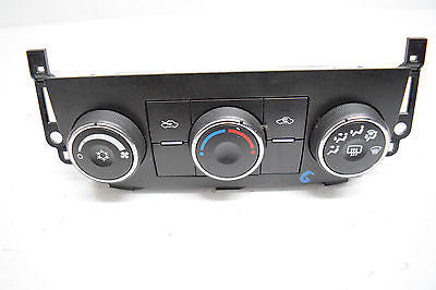 06 07 08 CHEVY IMPALA CLIMATE CONTROL OEM CHROME KNOBS