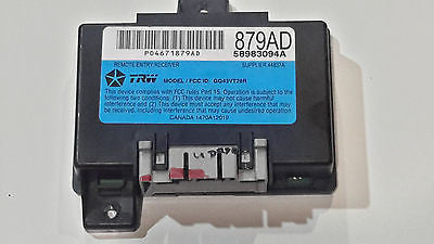 03 04 05 DODGE NEON PT CRUISER KEYLESS ENRTY MODULE P04671879AD