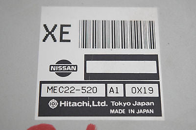 01 02 NISSAN SENTRA ECU ECM ENGINE COMPUTER MEC22-520