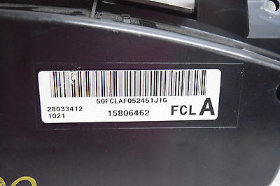 06 07 08 09 10 CEHVY IMPALA INSTRUMENT CLUSTER SPEEDOMETER 156K