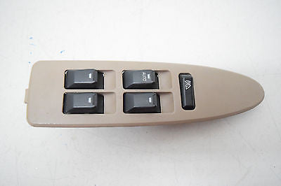 00 01 02 LINCOLN LS LEFT DRIVER MASTER WINDOW SWITCH OEM TAN