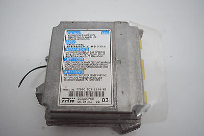 03 04 HONDA ODYSSEY SRS CONTROL MODULE 77960S0XL814M1