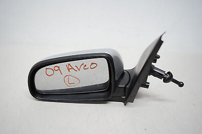 07 08 09 10 11 CHEVY AVEO LEFT DRIVER MIRROR SILVER