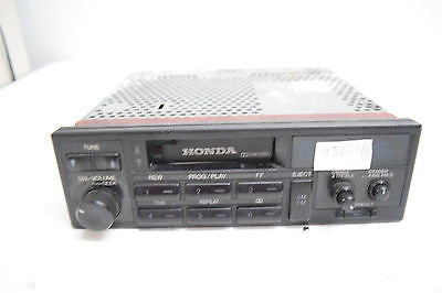 86 87 88 89 HONDA CIVIC CASSETTE PLAYER RADIO OEM