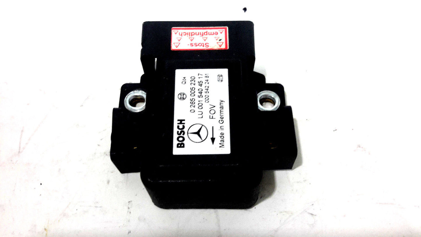 00 01 02 03 04 MERCEDES E320 TURN YAW RATE SENSOR 0265005230