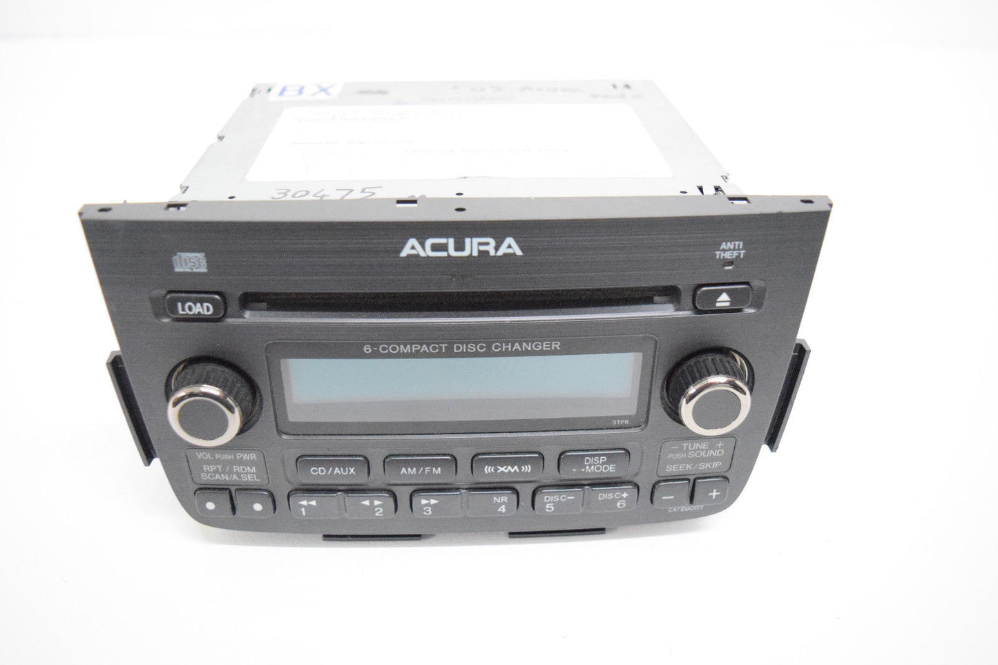 05 06 ACURA MDX 6 DISC CD PLAYER RADIO OEM