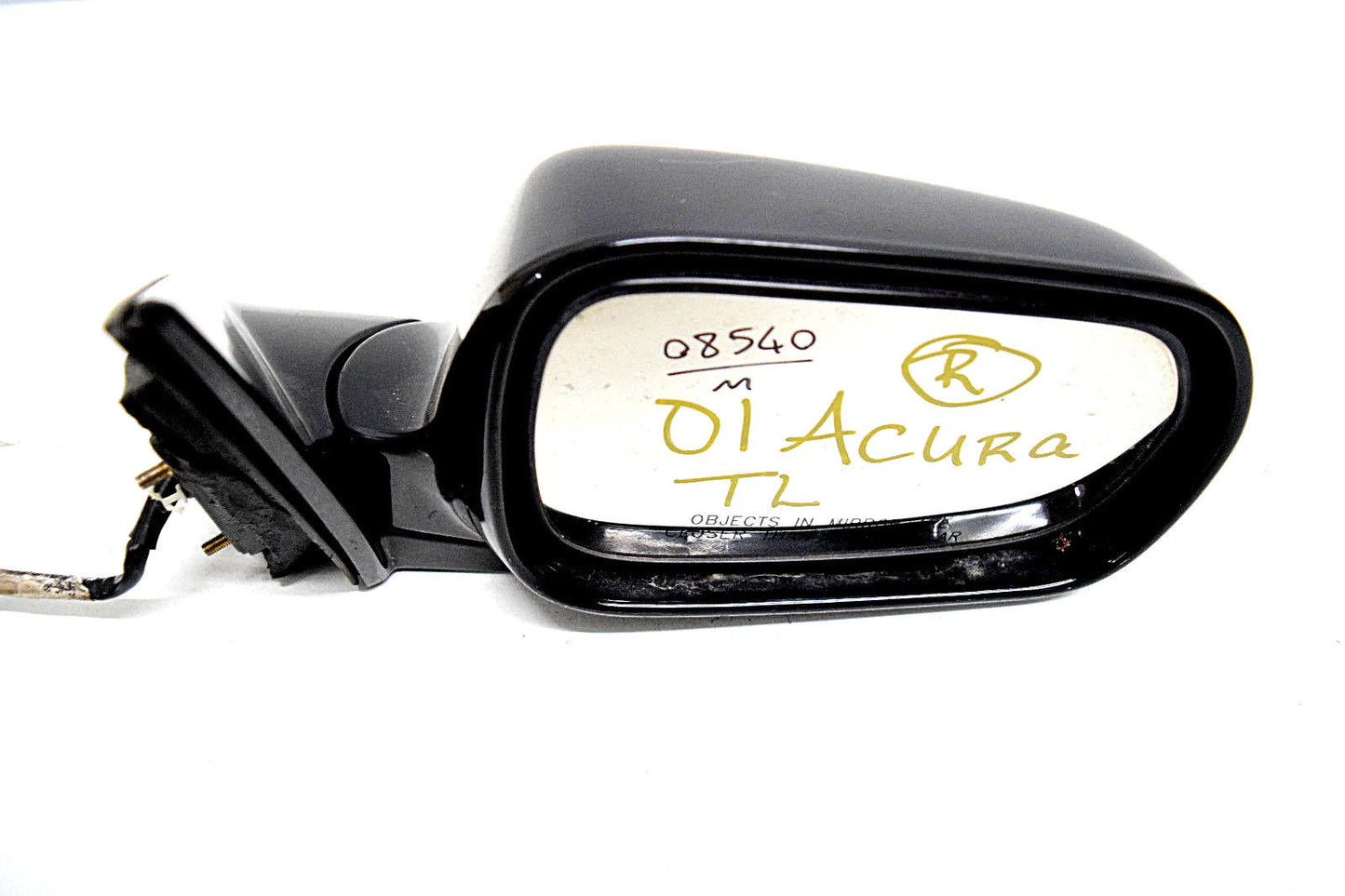 99 00 01 ACURA TL RIGHT PASSENGER SIDE VIEW MIRROR BLACK