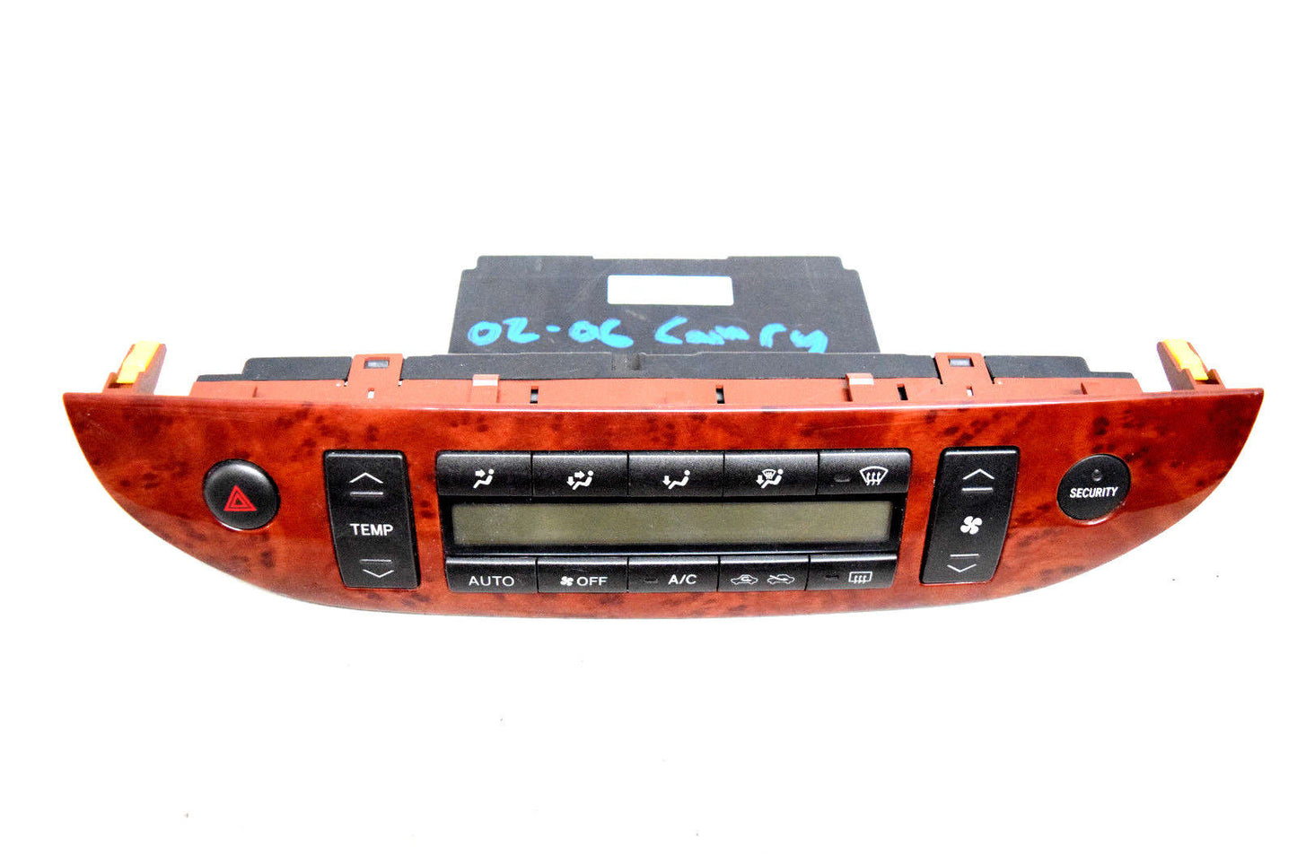 02 03 04 05 06 TOYOTA CAMRY CLIMATE CONTROL WOODGRAIN BEZEL