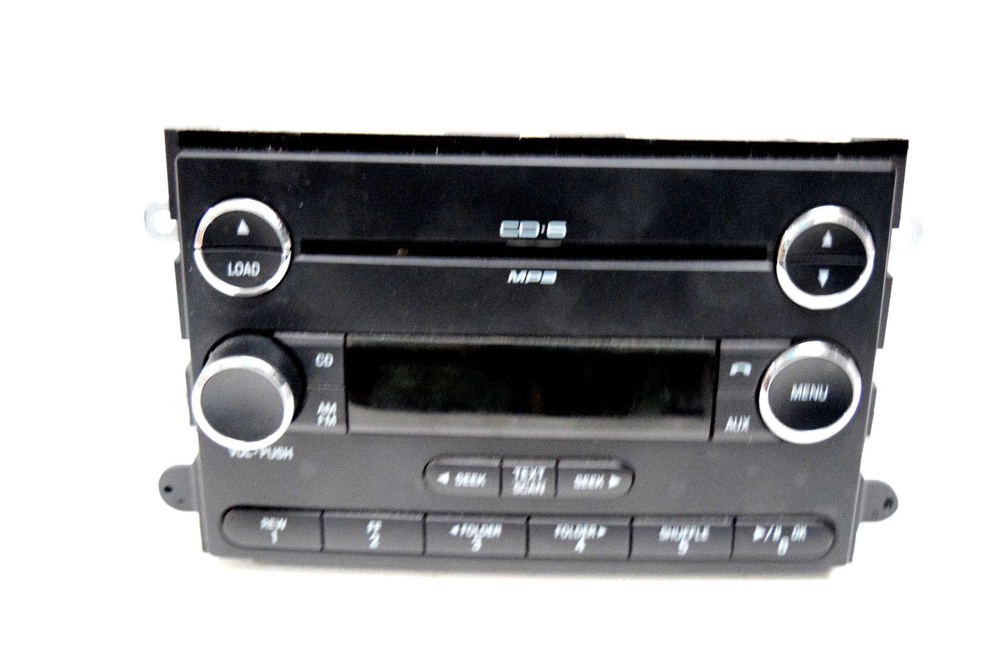 06 07 08 09 FORD FUSION MILAN MUSTANG F150 RADIO 6 DISC CD PLAYER CHROME KNOBS