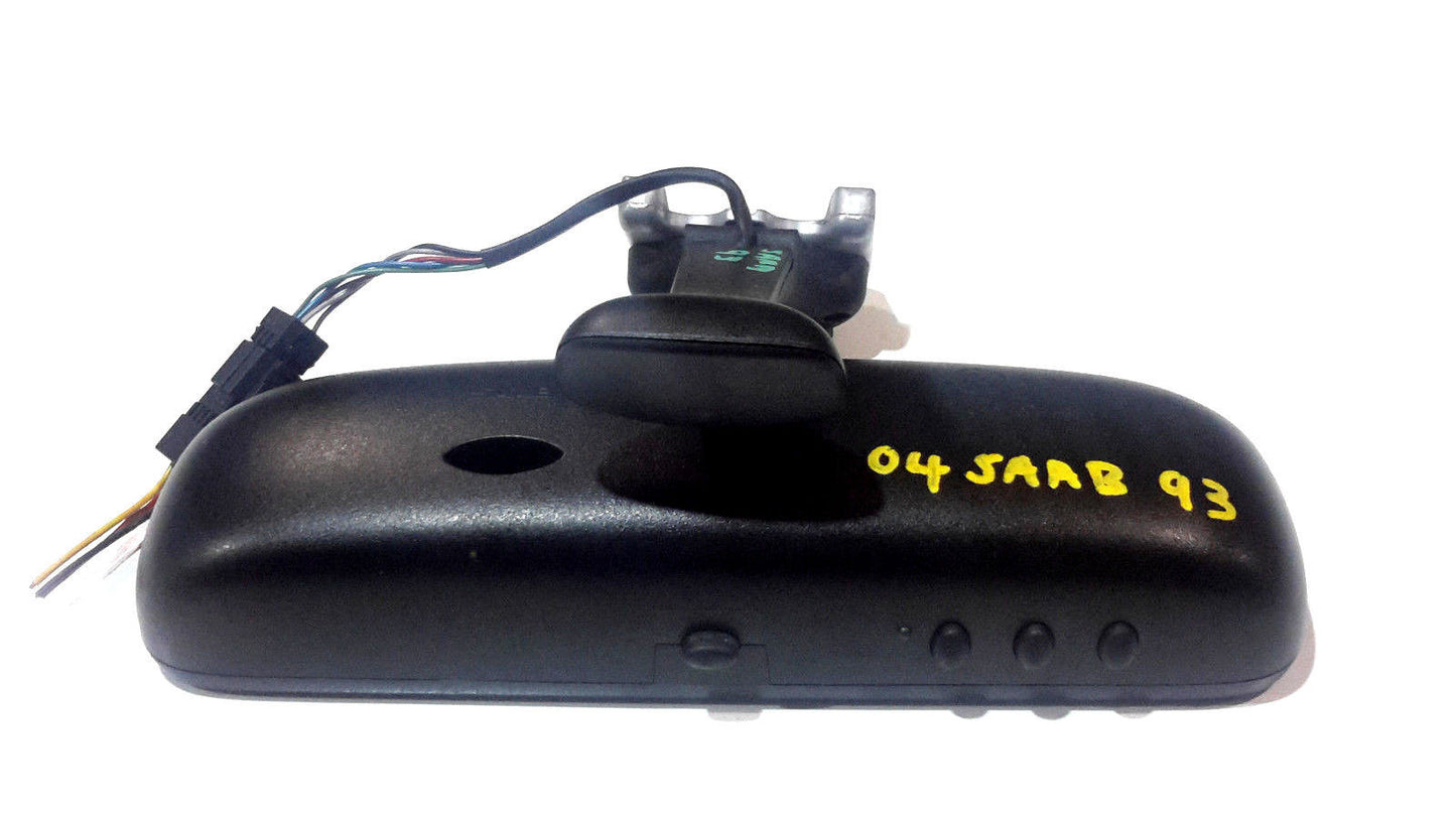 03 04 05 06 07 SAAB 9-3 93 REARVIEW MIRROR AUTO DIM HOME LINK