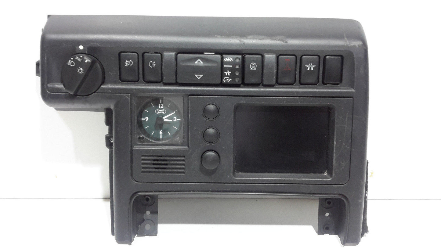 00 01 02 LAND ROVER RANGE ROVER INFO DISPLAY SCREEN LIGHT CONTROL PANEL