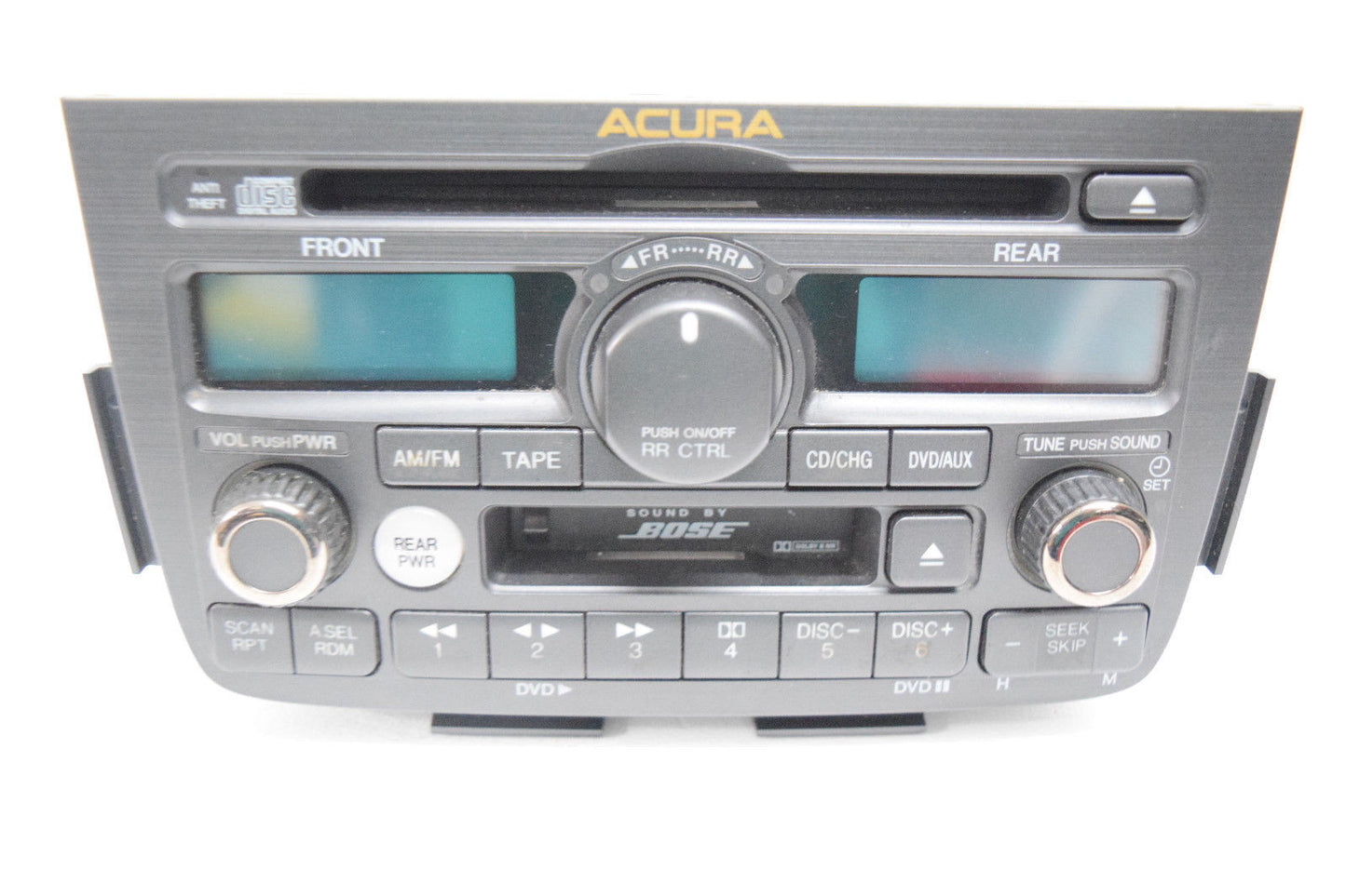 04 ACURA MDX CD CASSETTE PLAYER RADIO REAR ENTERTAINMENT CONTROL OEM