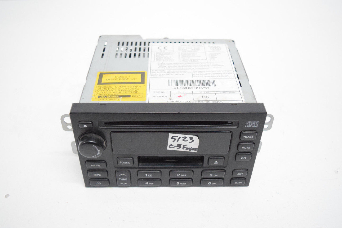 04 05 06 07 08 SUZUKI FORENZA RADIO CD CASSETTE PLAYER OEM