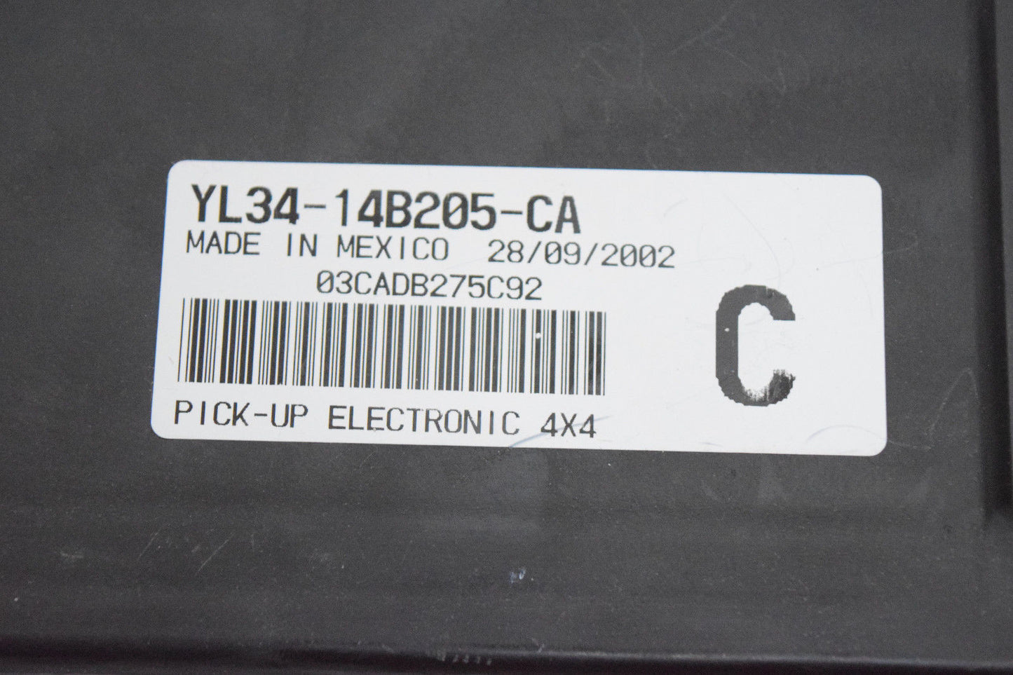 99 00 01 02 03 FORD F150 F 150 4X4 UNDERDASH GEM MODULE OEM YL3414B205CA