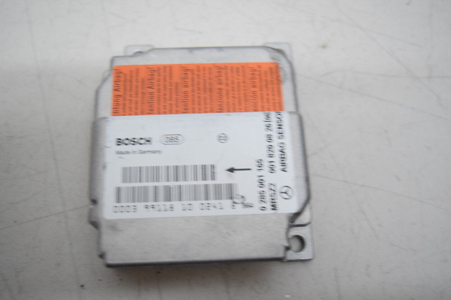 99 00 01 02 03 MERCEDES CLK320 CLK430 AIRBAG SRS MODULE 0285001165