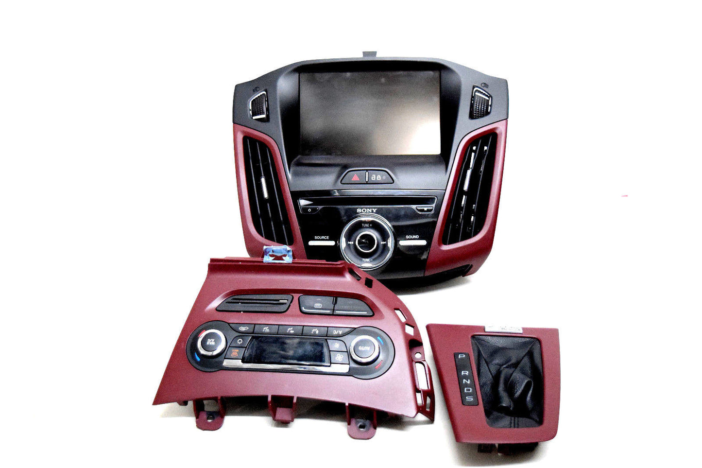 12 13 14 FORD FOCUS SONY NAVIGATION RADIO CLIMATE CONTROL SHIFTER BEZEL BT