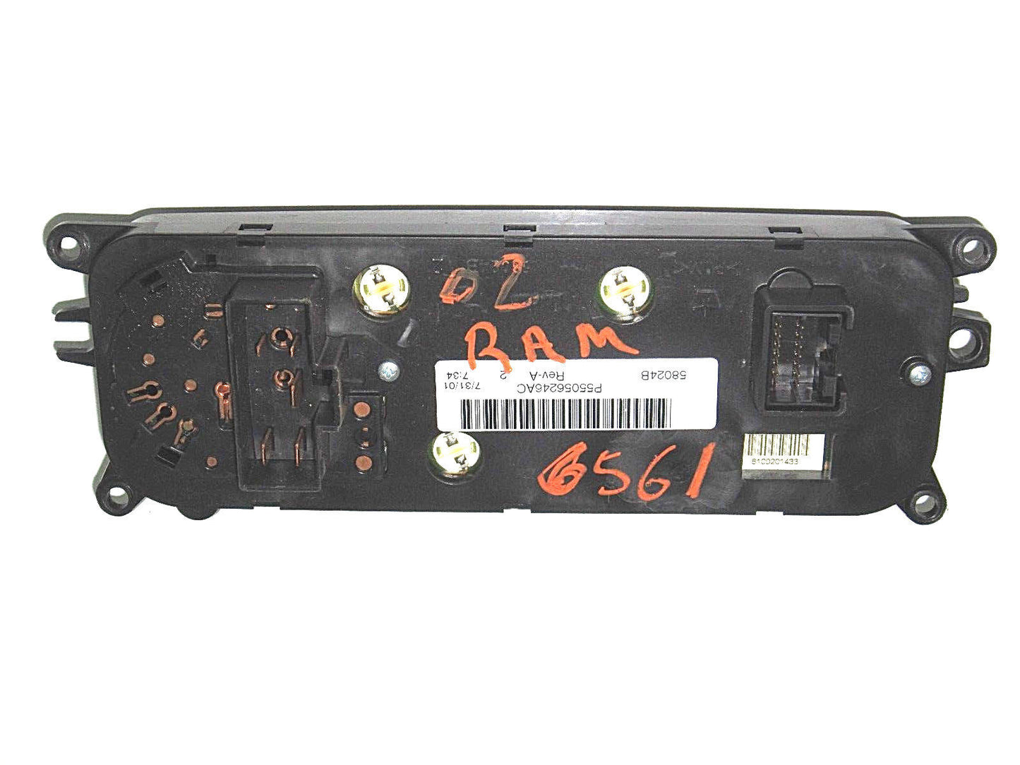02 03 04 05 DODGE RAM 1500 2500 3500 CLIMATE CONTROL