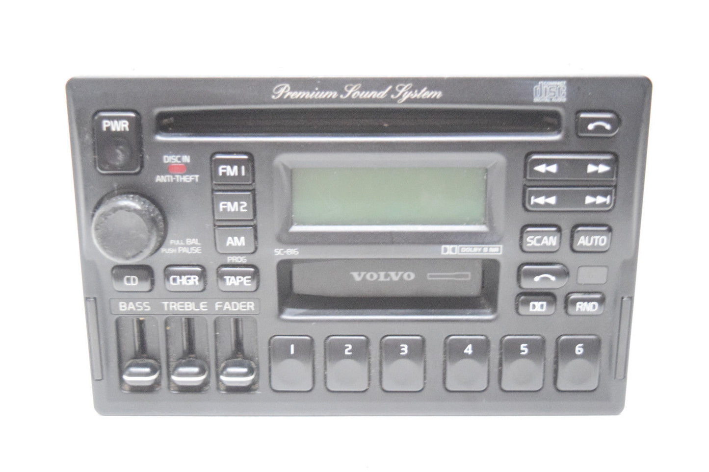 97 98 99 00 01 02 03 04 VLVO V90 V70 RADIO CD CASSETTE PLAYER OEM