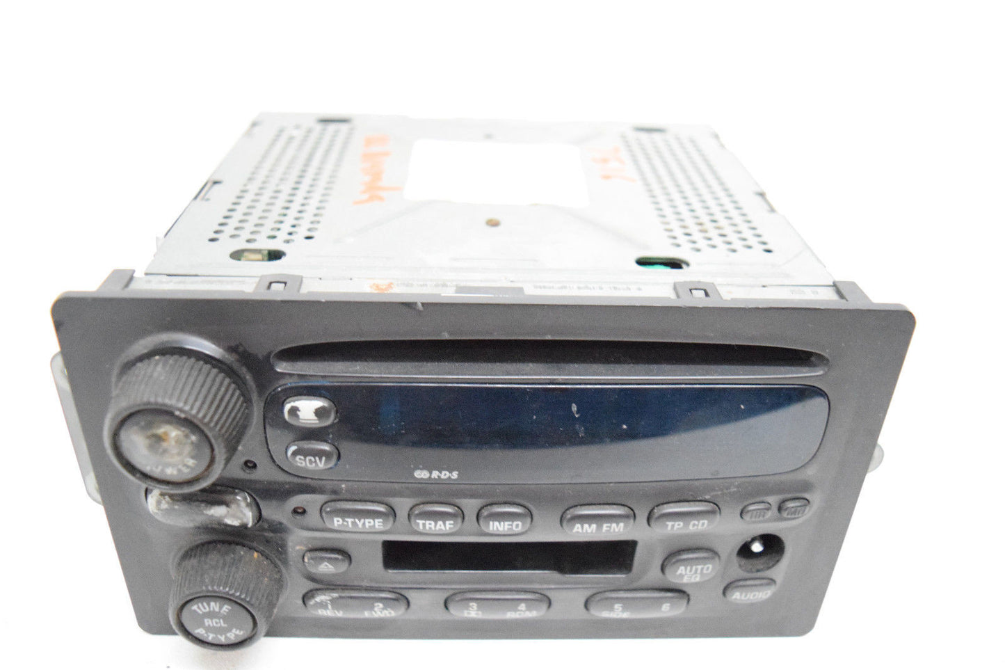 02 03 BRAVADA RADIO CD PLAYER OEM MISSING BUTTON