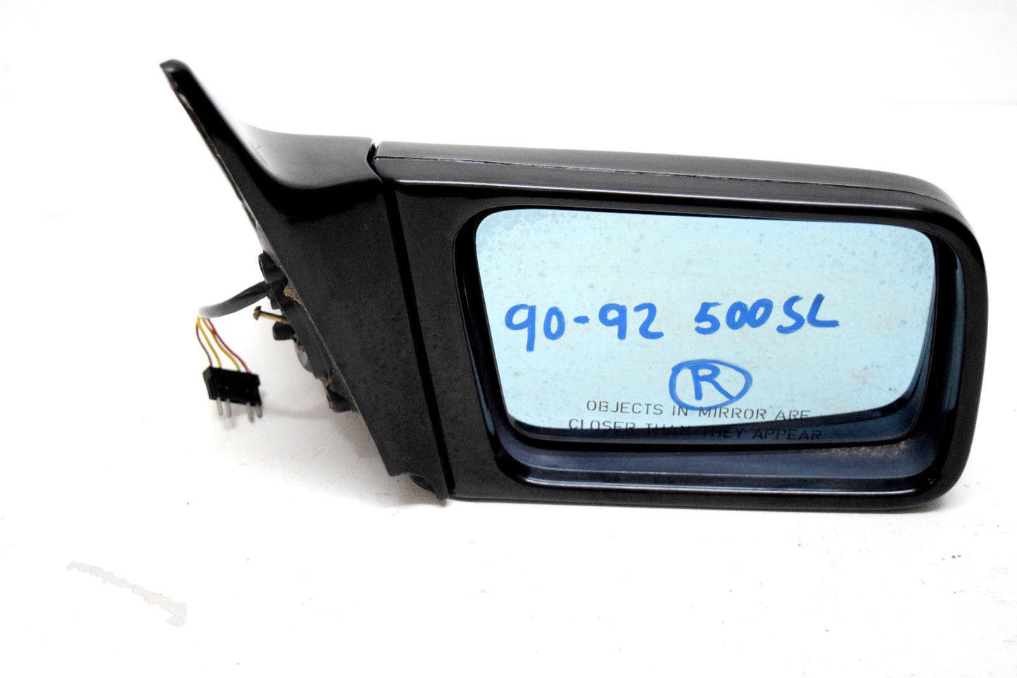 90 91 92 MERCEDES 500SL RIGHT PASSENGER MIRROR OEM