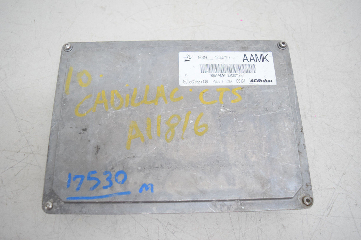 10 11 12 BUICK LACROSSE CTS EQUINOX ECU ECM ENGINE COMPUTER 12637157