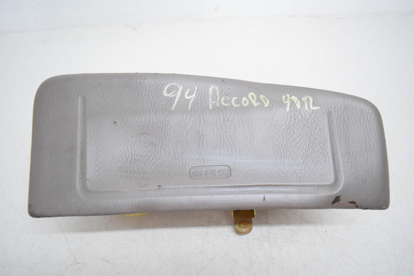 94 95 HONDA ACCORD RIGHT PASSENGER AIRBAG OEM DARK TAN WITH COVER