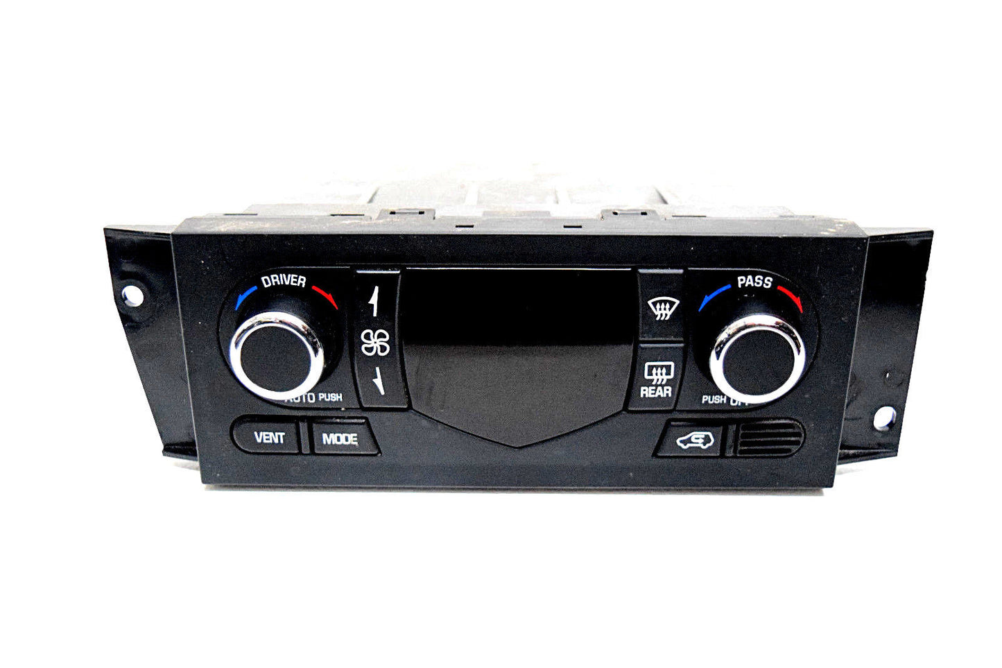 02 03 04 05 06 07 BUICK RENDEZVOUS DIGITAL DUAL CLIMATE CONTROL CHROME KNOBS
