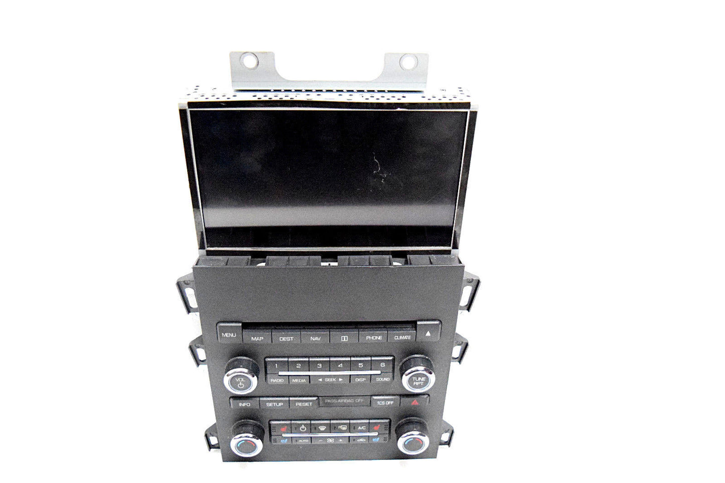 11 12 LINCOLN MKZ RADIO CD PLAYER CLIMATE CONTROL NAVIGATION INFO DISPLAY SCREEN