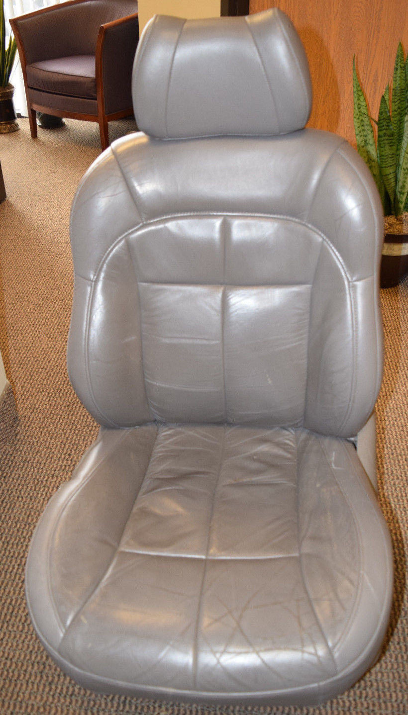 99 00 01 02 03 04 JEEP GRAND CHEROKEE DRIVER POWER SEAT GREY LEATHER