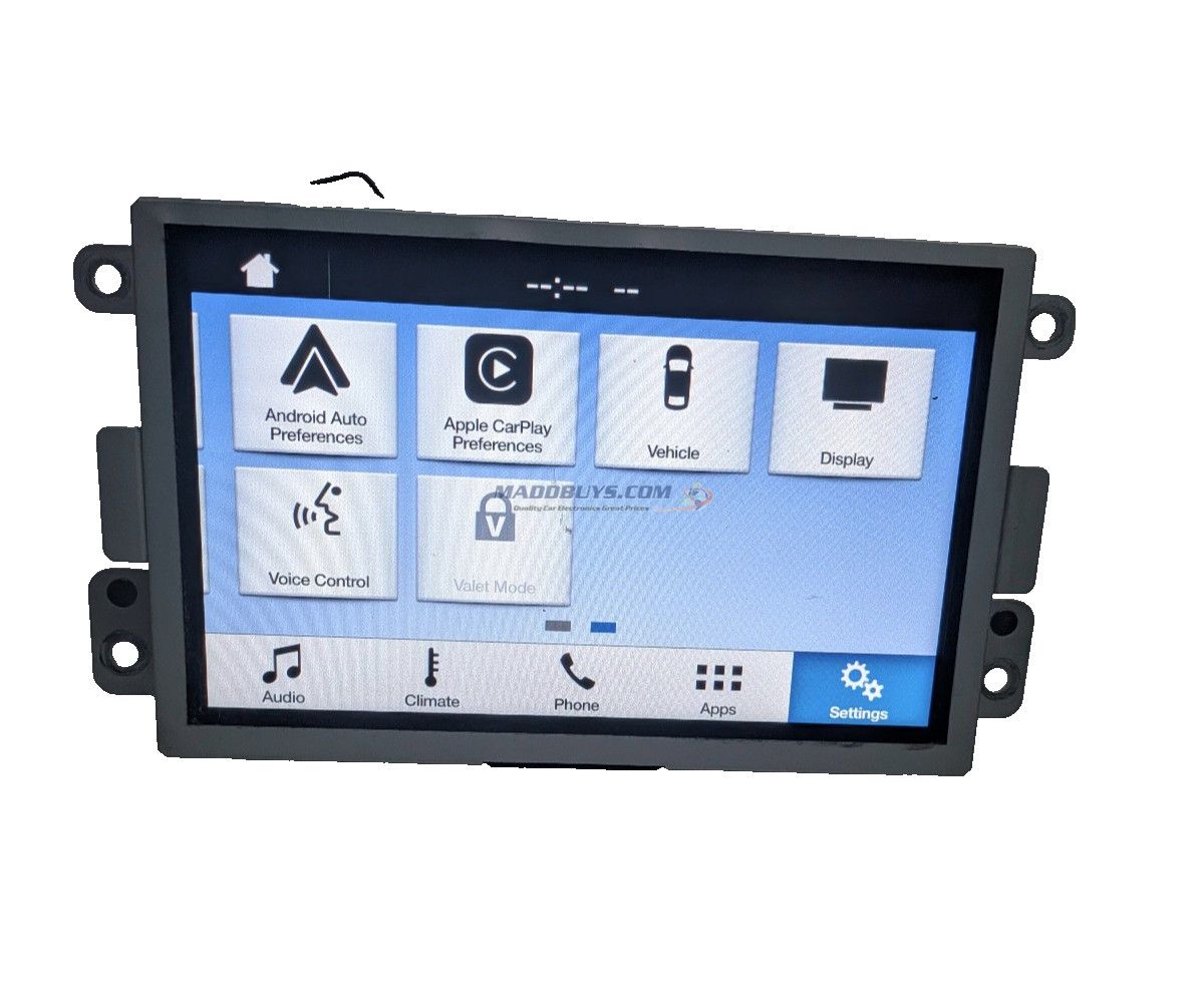2017-2023 Ford Mustang  Sync 3 Touchscreen Display Radio Bezel  Climate Carplay