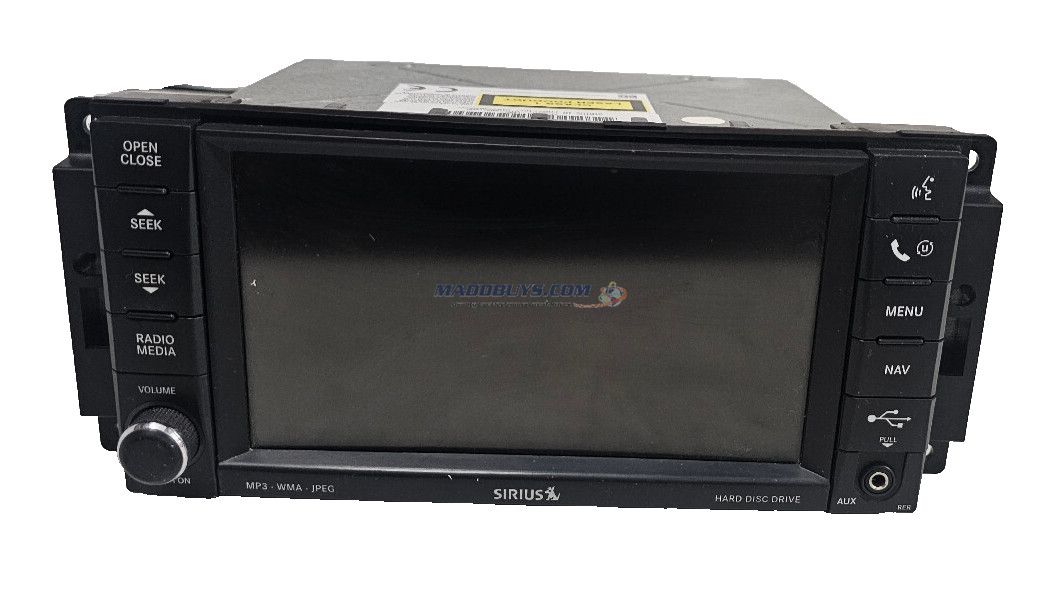 2011 2012 2013 Chrysler Town Country Navigation Radio Oem 05091209AC