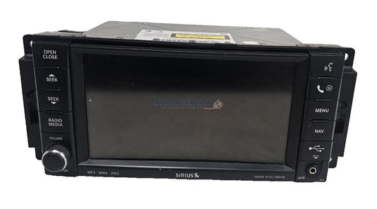 2011 2012 2013 Chrysler Town Country Navigation Radio Oem 05091209AC